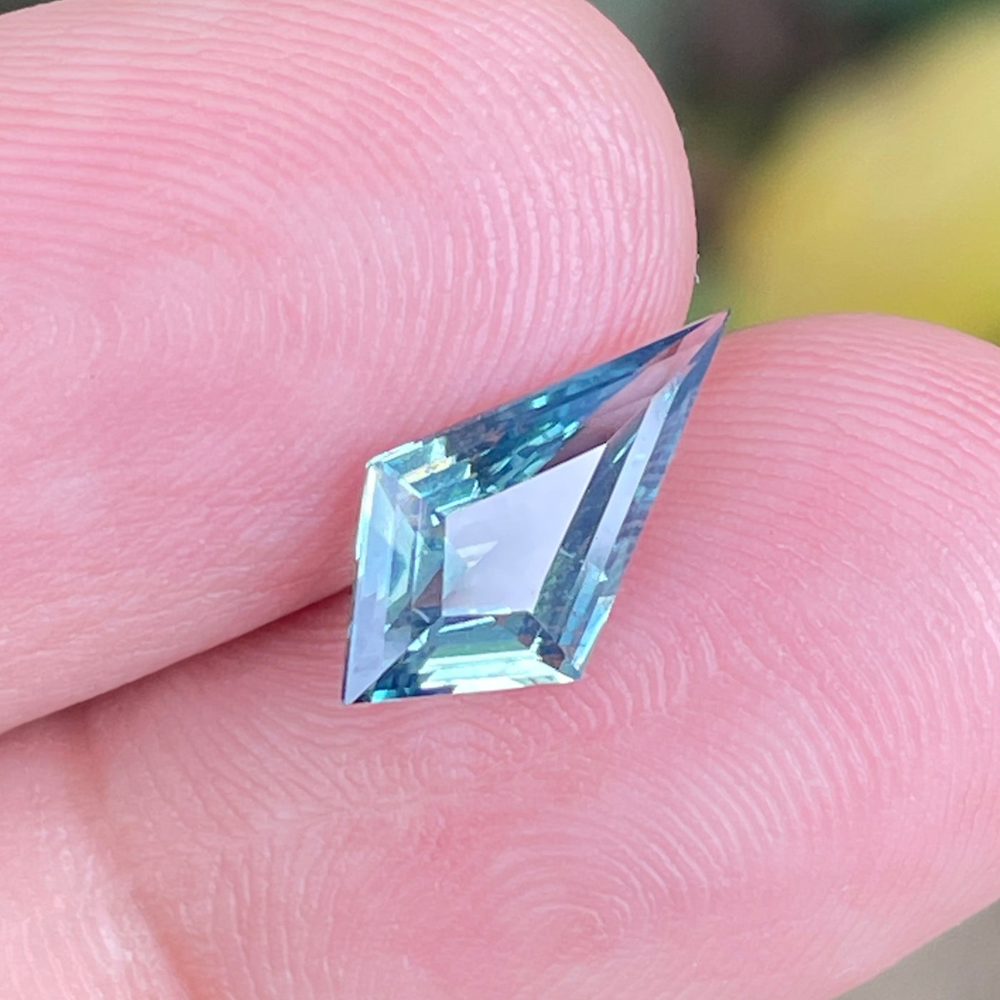 TEAL SAPPHIRE 1.53 CT UNHEATED