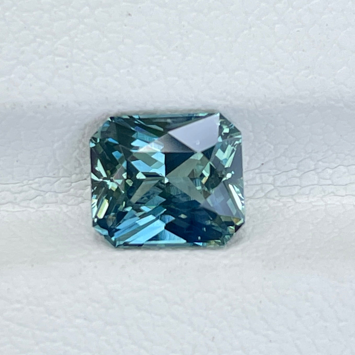 Teal Sapphires 1.65-1.55-1.21-1.85CT