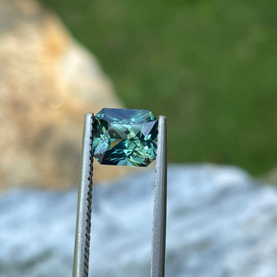 Teal Sapphire l 2.11 CT