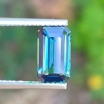 2.59 Ct Unheated Teal Sapphire For Bespoke Jewelry 