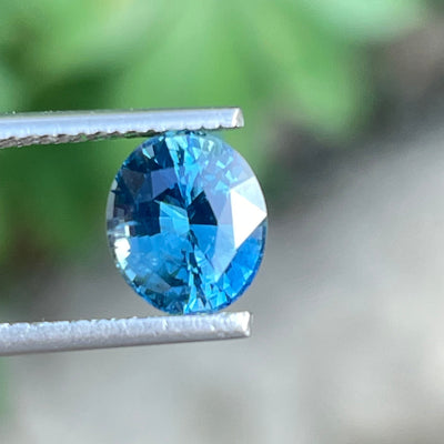 Unheated Blue Sapphire For Bespoke Engagement Ring