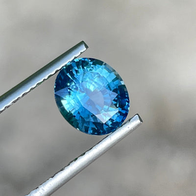 Unheated Blue Sapphire For Bespoke Engagement Ring