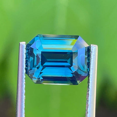 Teal Sapphire  4.65 CT