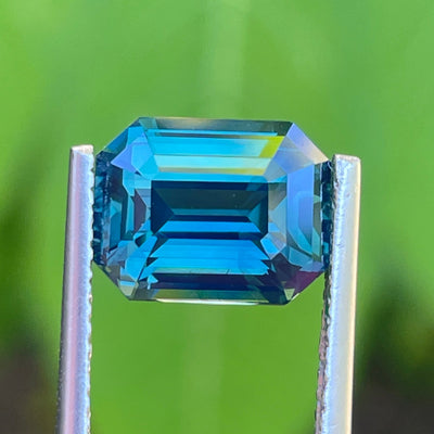 Teal Sapphire  4.65 CT