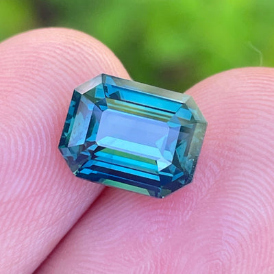 Teal Sapphire  4.65 CT