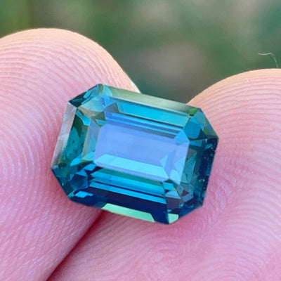 Teal Sapphire  4.65 CT