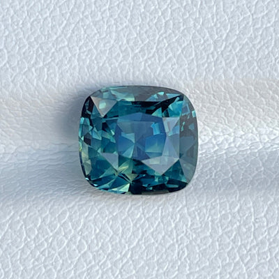 Teal Sapphire  3.54 Ct