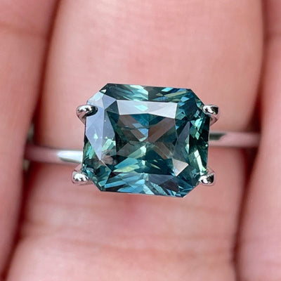 Natural Fine Sapphire For Bespoke Engagement Ring