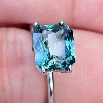 Natural Fine Sapphire For Bespoke Engagement Ring