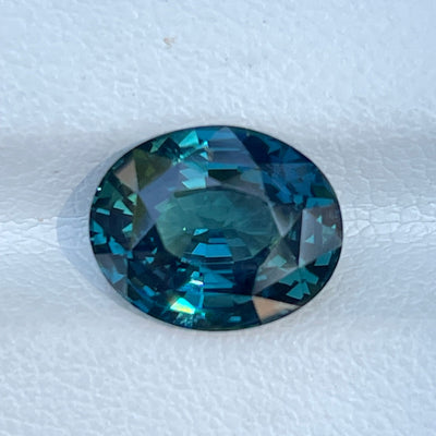 Fine Teal Sapphire For Bespoke Jewellery 