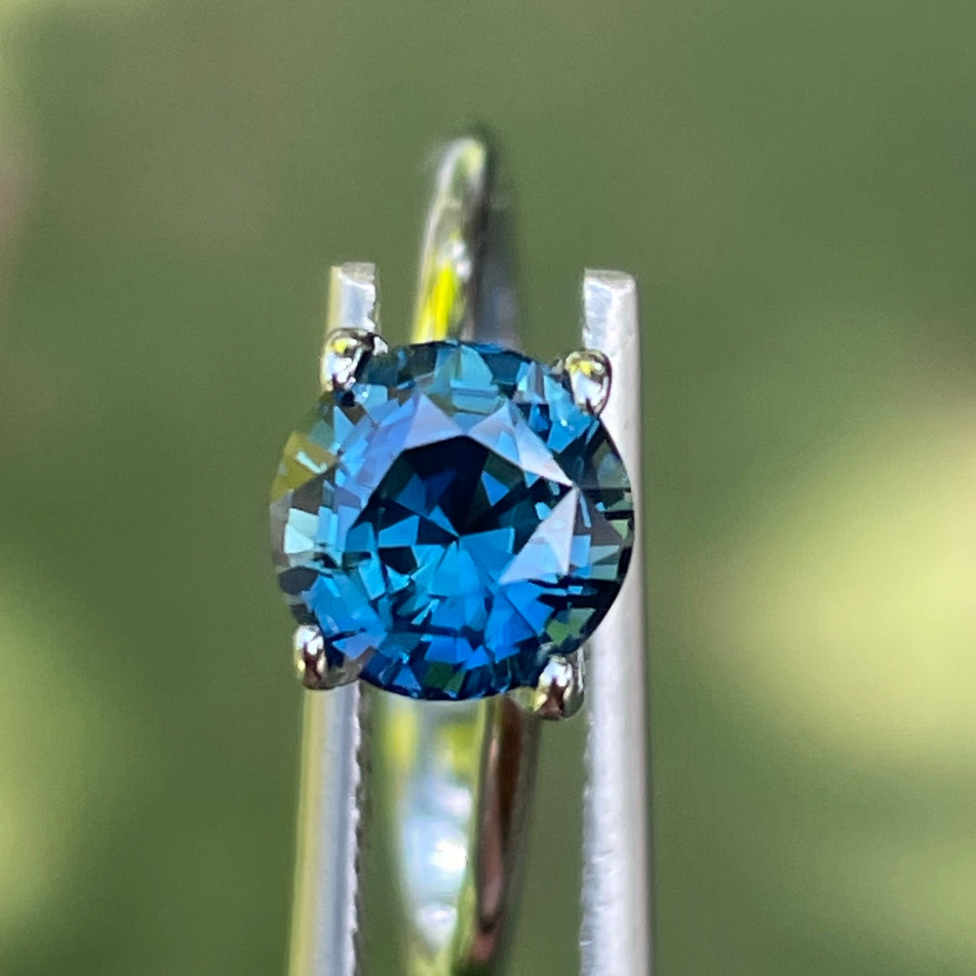 UNHEATED FINE TEAL SAPPHIRE FOR BESPOKE RING AND JEWELRY