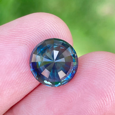 TEAL  SAPPHIRE  5.15 CT