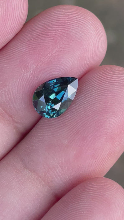 Teal Sapphire 2.01 Ct