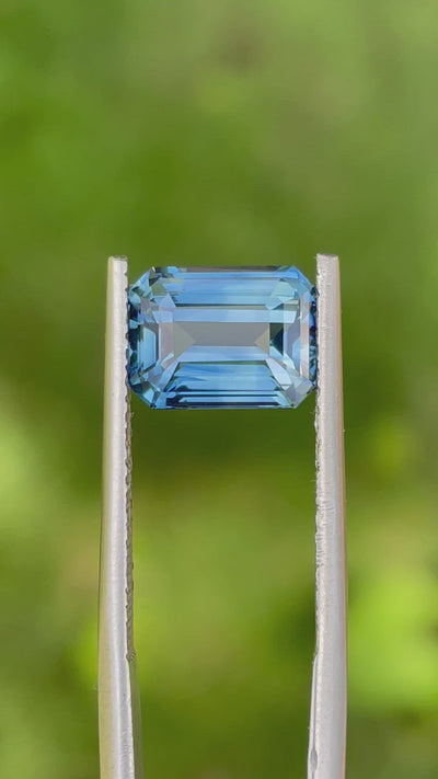 Fine Blue Sapphire For Bespoke Engagement Ring 