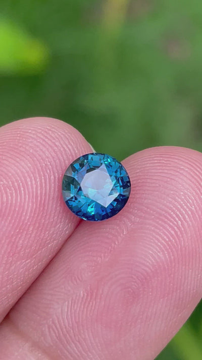 TEAL SAPPHIRE 2.08 CT