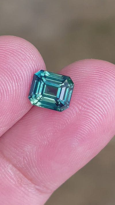 Parti Sapphire  1.85 Ct