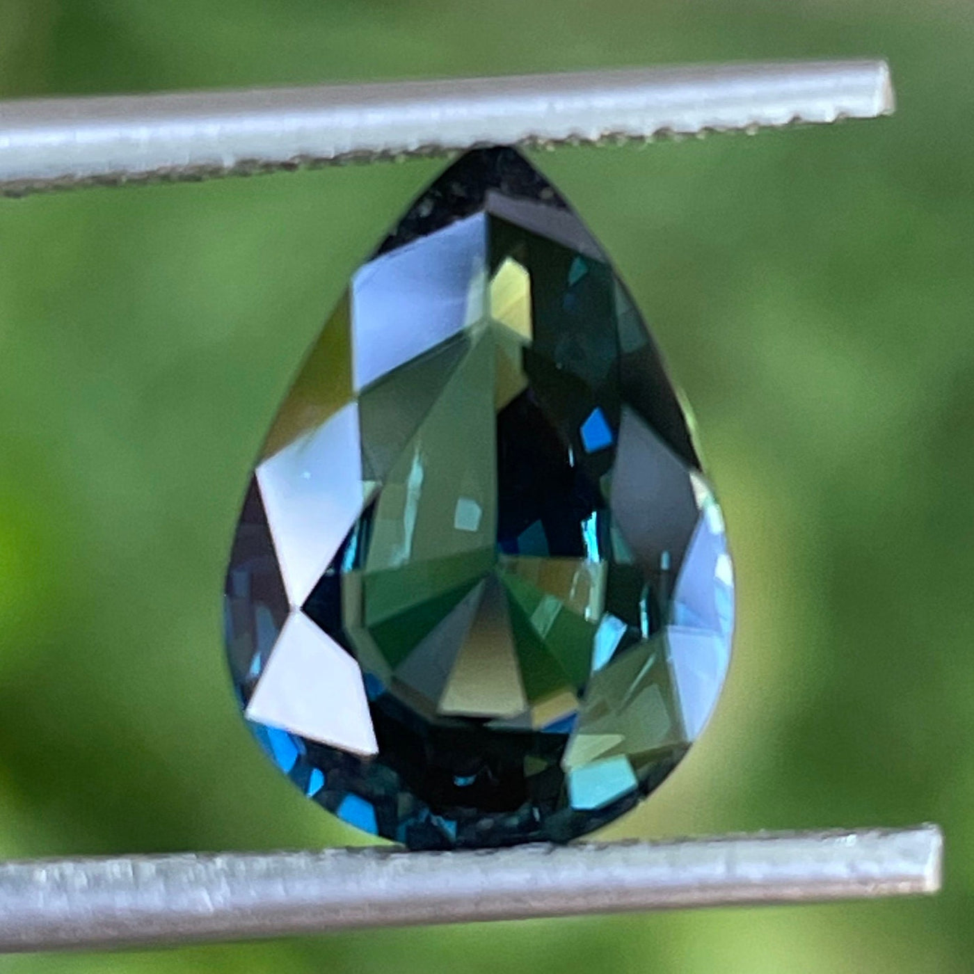 Teal Sapphire l 3.56 Ct l Pear l Drop l 11.9x8.4x4.8mm l Madagascar l Loupe Clean l Sapphire Engagement Ring l Natural Sapphires
