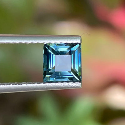 Teal Sapphire  1.18 Ct