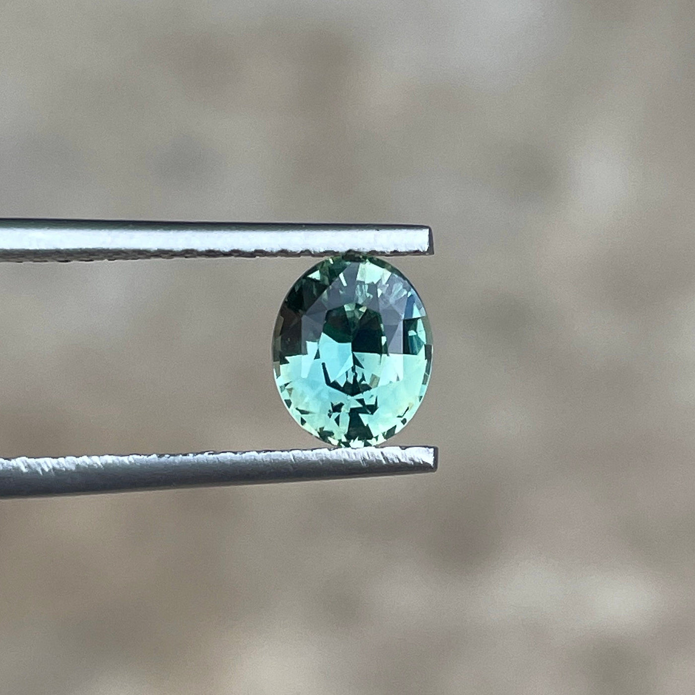 Green Sapphire  1.30 Ct