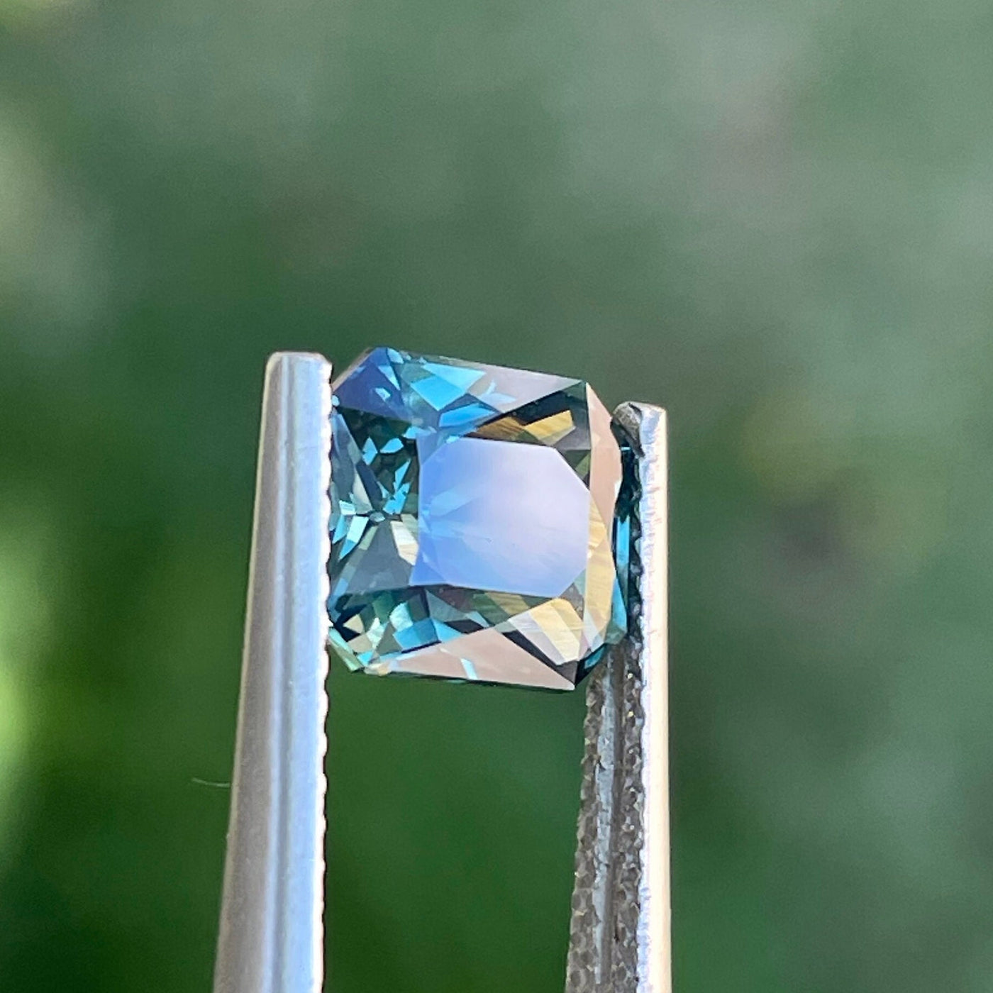 Teal Sapphire l 2.56 Cts l Cushion l 8x6.8x4.4mm l Fine Sapphires l Engagement Ring l Madagascar