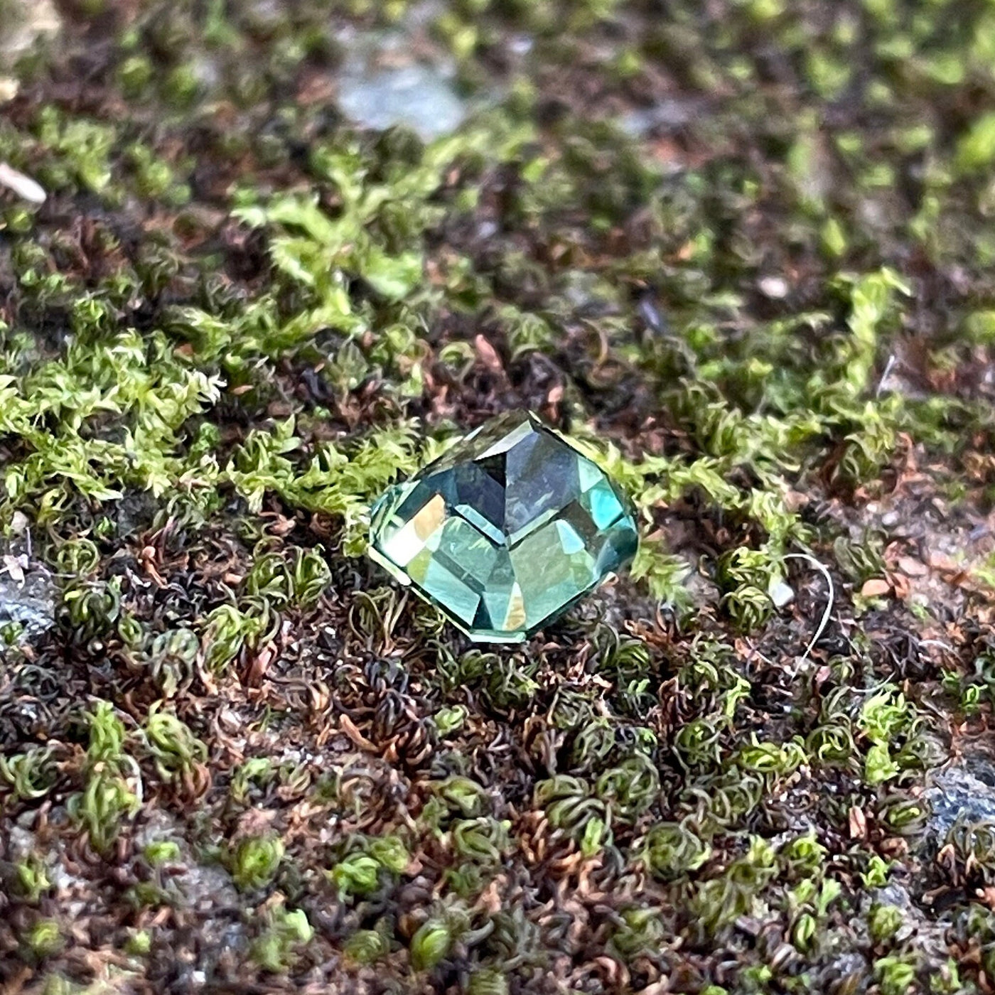 Green Sapphire 1.39 Ct