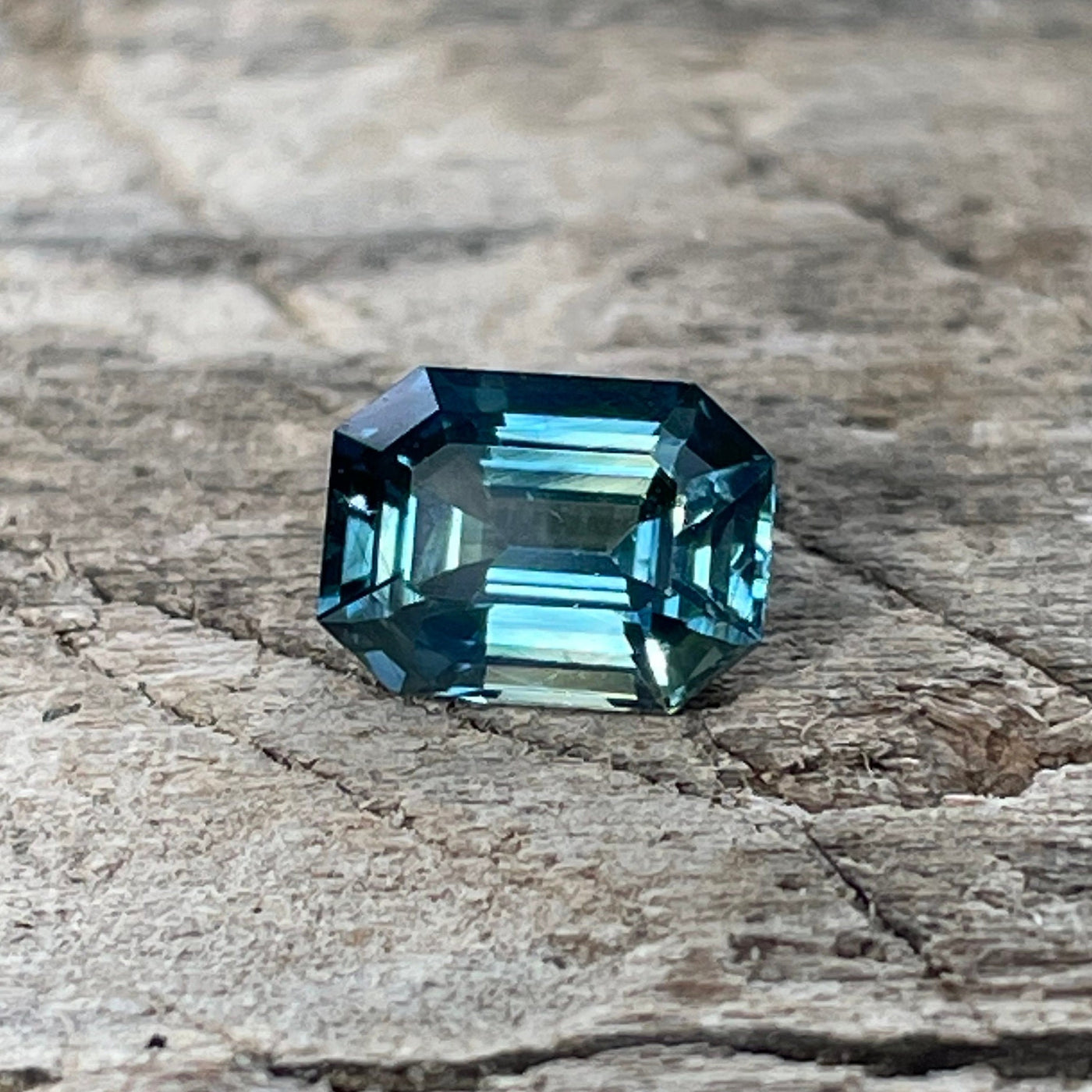 Teal Sapphire  1.24Ct
