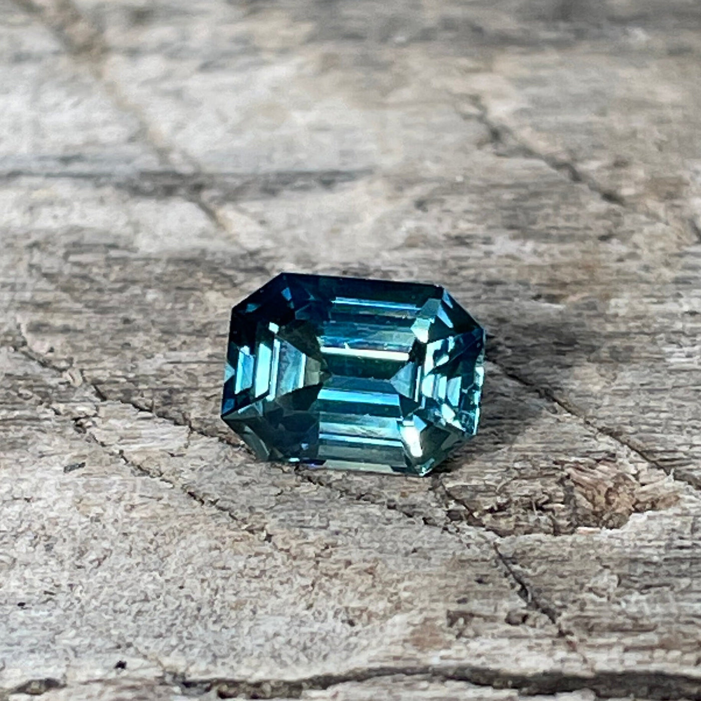 Teal Sapphire  1.24Ct