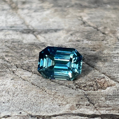 Teal Sapphire  1.24Ct