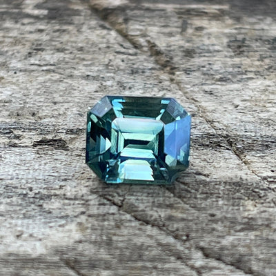 Teal Sapphire  1.05 Ct