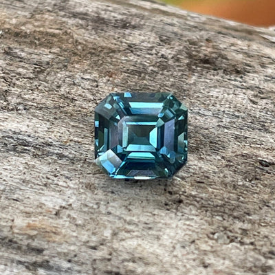 Teal Sapphire  1.20 Ct