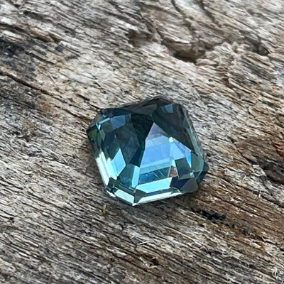 Teal Sapphire  1.20 Ct