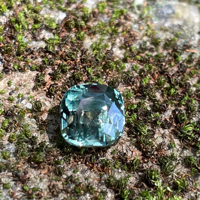 Teal Sapphire 2.10 Ct