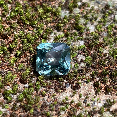 Teal Sapphire  1.10 Ct