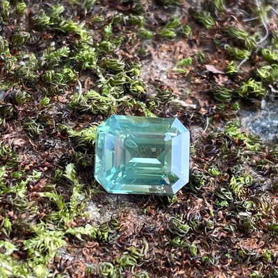 Green Sapphire  1.55 Ct