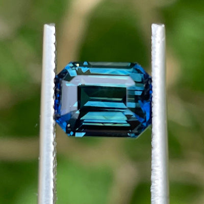 Natural Teal Sapphire  2.67 Cts
