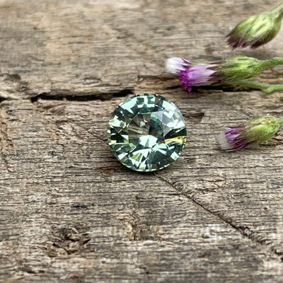 Green Sapphire  0.77 Ct