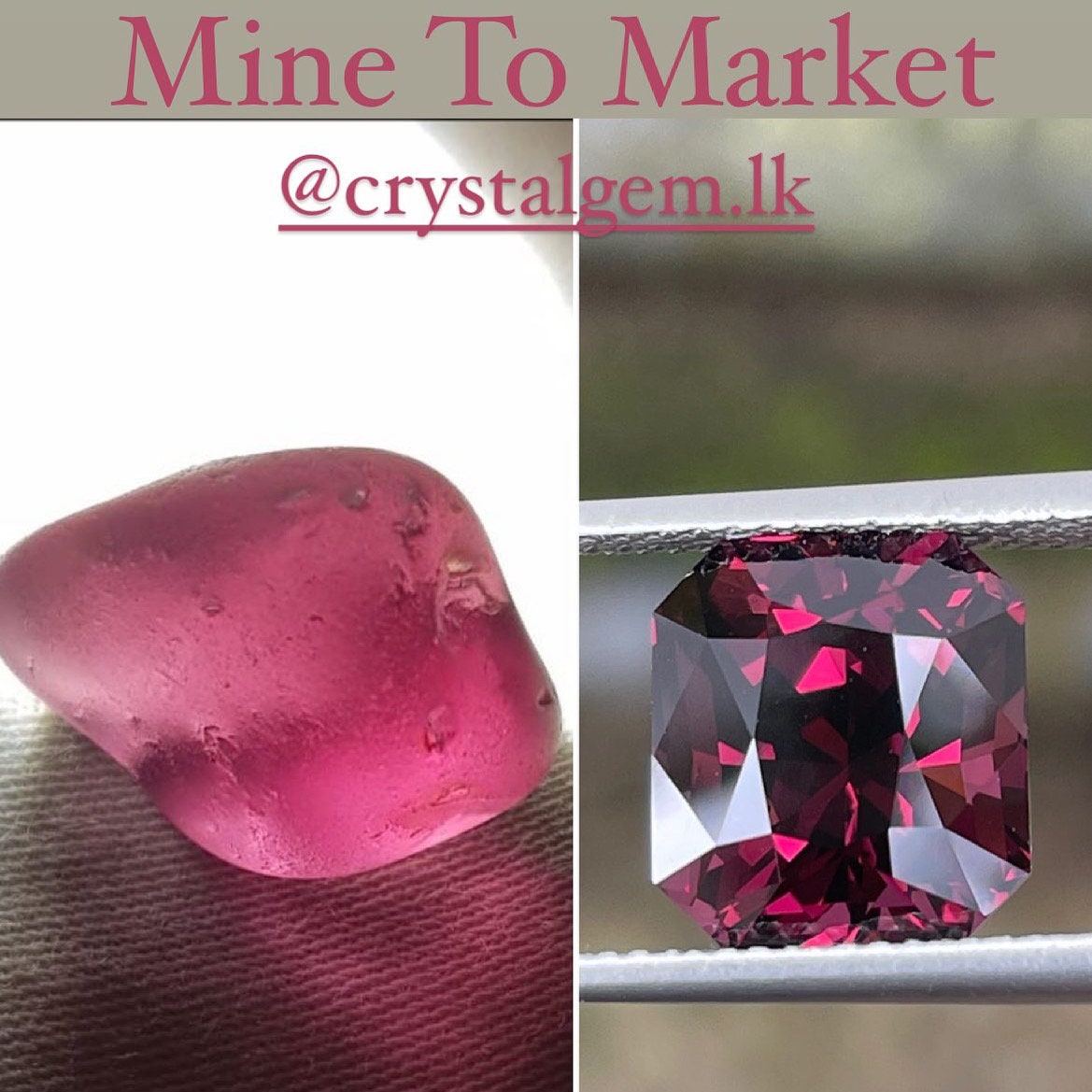 Tanzanian Spinel  7.10 Cts