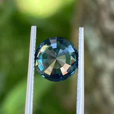 Teal Sapphire  3.52 Ct