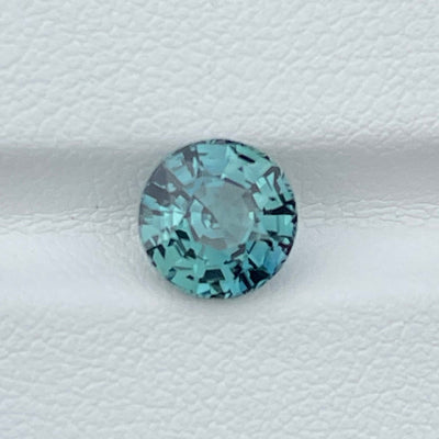 Teal Sapphire l 2.54 Ct l Round Brilliant l 7.7mm x 5.5mm l Round Shaped Sapphires l Fine Sapphire For Engagement Ring l Madagascar