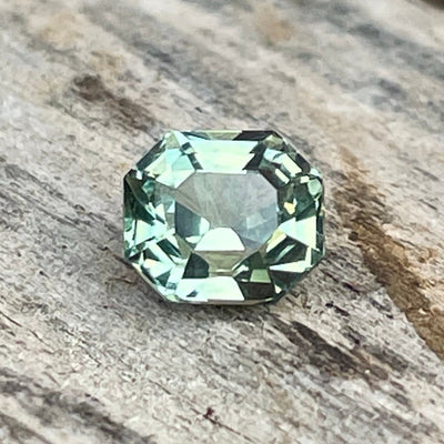 Green Sapphire 1.02 Ct