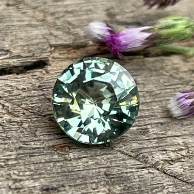 Green Sapphire  0.77 Ct