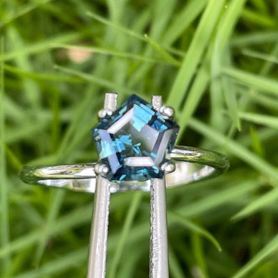 Teal Sapphire  1.58 Ct