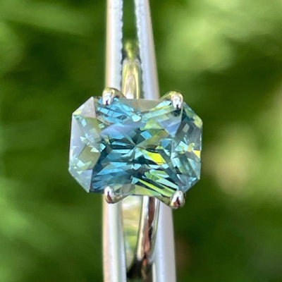 Teal Sapphire l 2.74 Cts l 8.6x6.3x4.9mm l Madagascar l Green Sapphire l Sapphire Ring l Engagement Ring