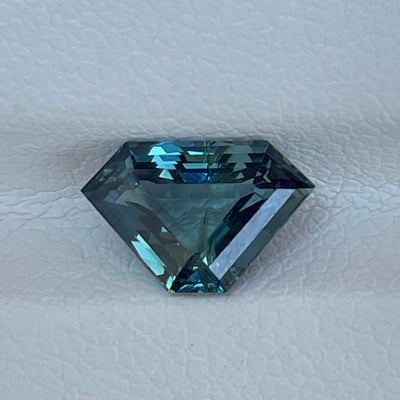 Teal Sapphire l 1.59 Ct l Trillion l 9.4x6x3.6mm l Madagascar l Eye Clean l Sapphire Engagement Ring l Natural Sapphires