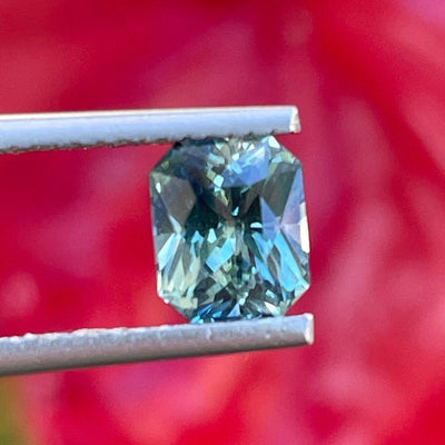 Teal Sapphire 1.25 Ct