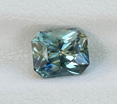Teal Sapphire 1.25 Ct