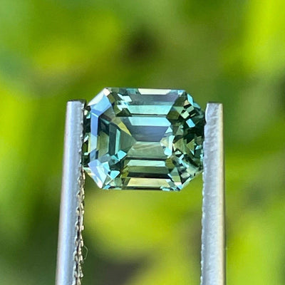 Green Sapphire  1.52 Ct