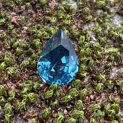 Teal Sapphire 1.35 Ct