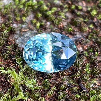 Green Sapphire 1.55 Ct