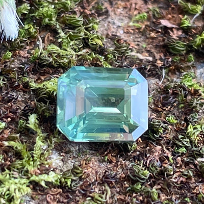 Green Sapphire  1.55 Ct